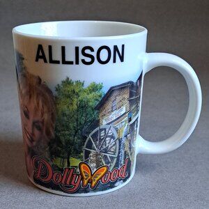 Dolly Parton: Dollywood Personalized USED Coffee Mug (Allison, Country) PM